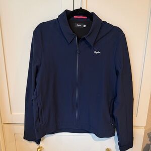 Rapha Navy Cycling Jacket with Red Trim